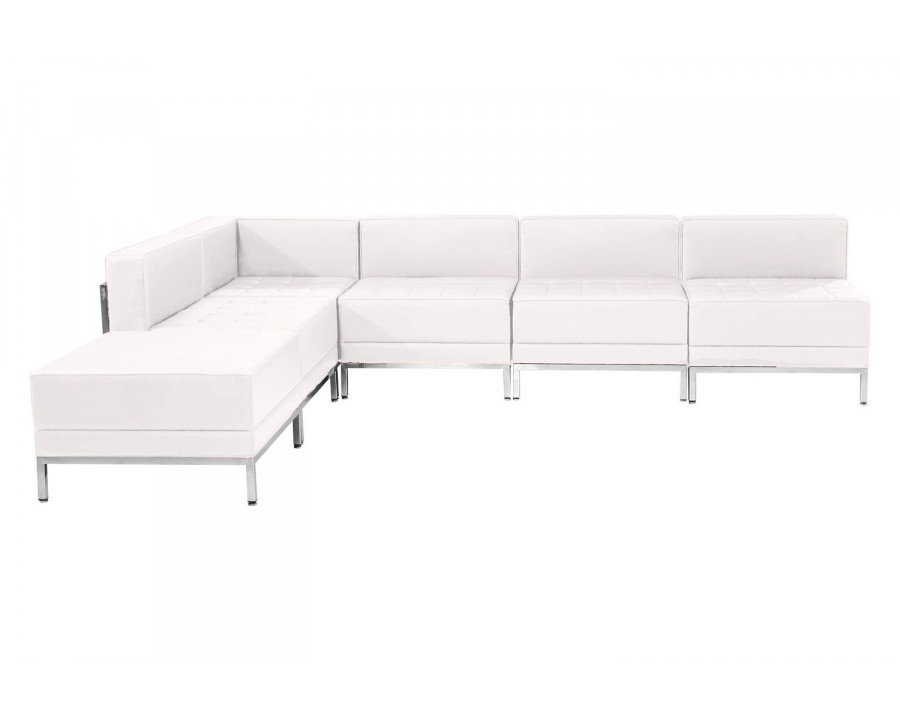 BLNK HERCULES Imagination Series Set 10 LeatherSoft Sectional Configuration 6 Pieces