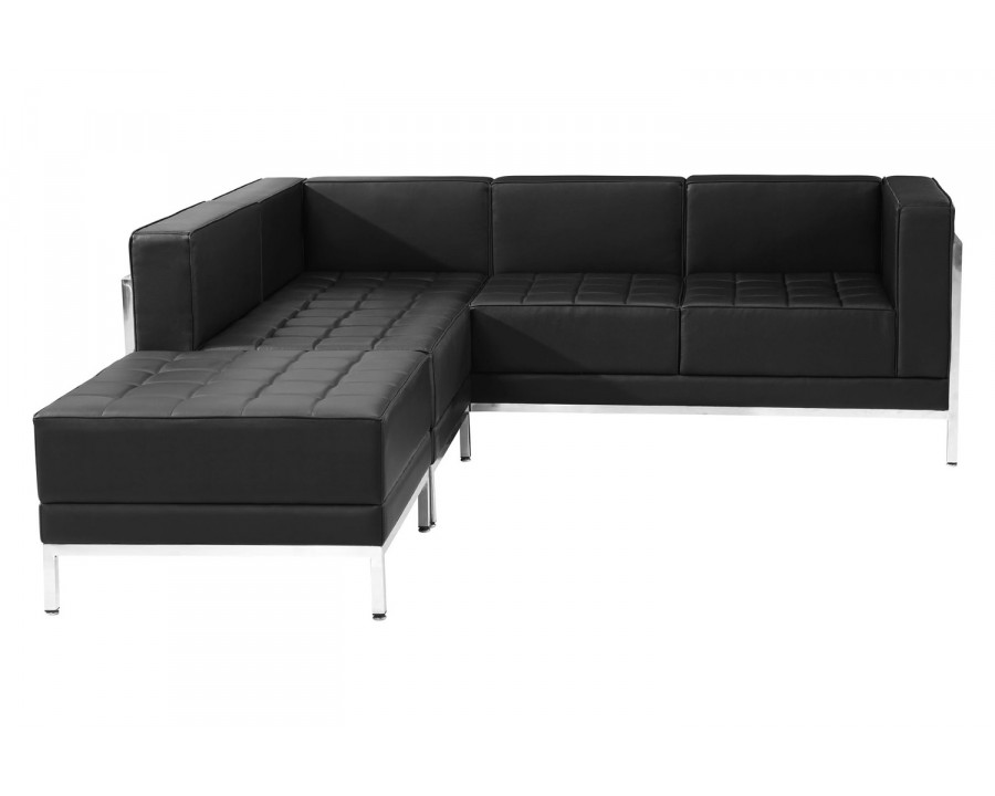 BLNK HERCULES Imagination Series LeatherSoft Sectional Configuration 3 Pieces