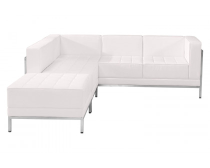 BLNK HERCULES Imagination Series LeatherSoft Sectional Configuration 3 Pieces