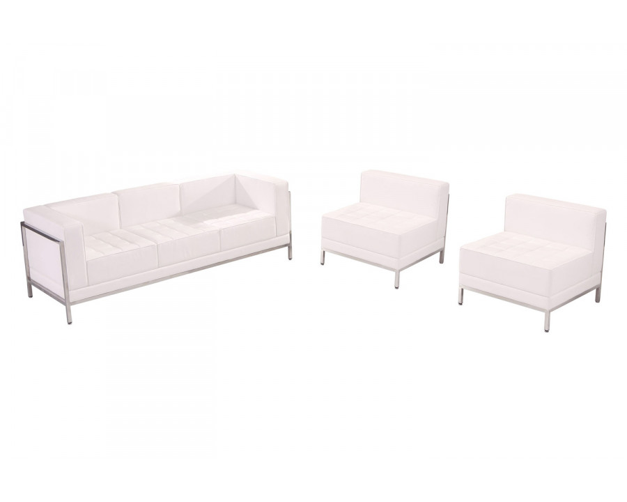 BLNK HERCULES Imagination Series Set 13 LeatherSoft Sofa and Chair Set