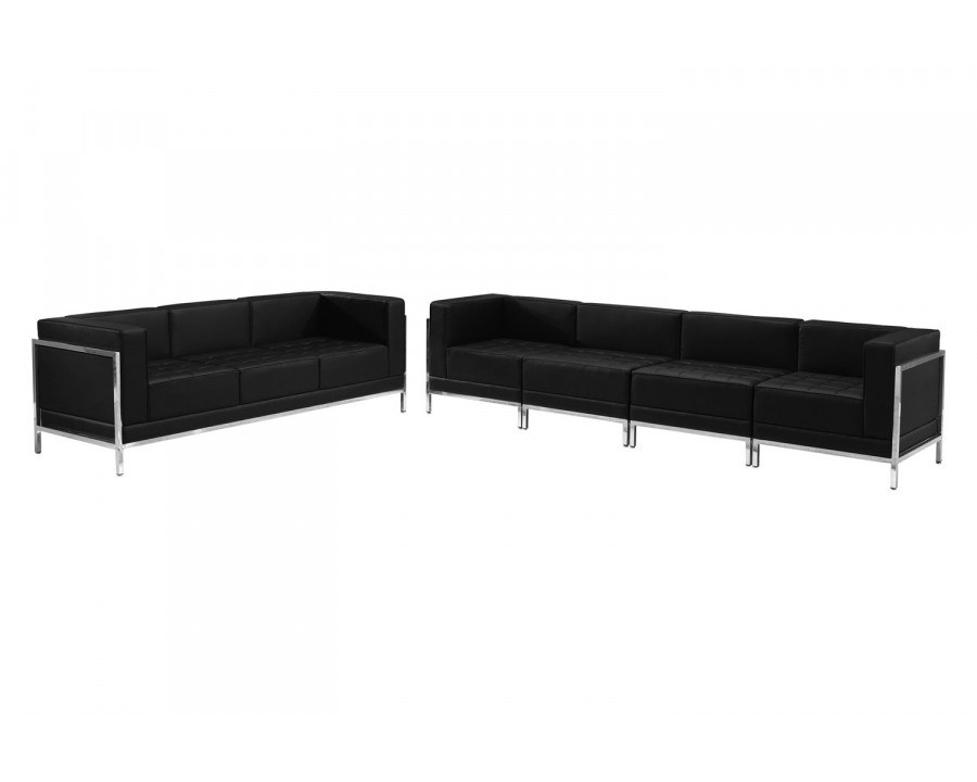 BLNK HERCULES Imagination Series LeatherSoft Sofa Set 5 Pieces