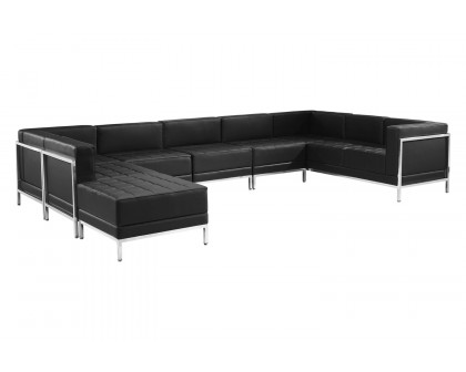 BLNK HERCULES Imagination Series LeatherSoft U-Shape Sectional Configuration 7 Pieces