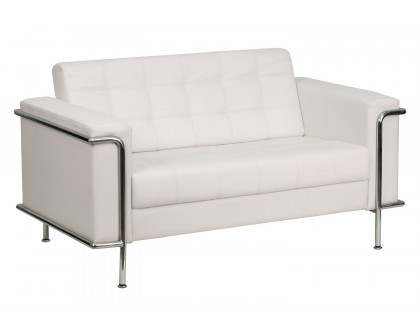 BLNK HERCULES Lesley Series LeatherSoft Contemporary Loveseat with Encasing Frame