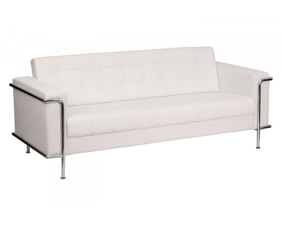 BLNK HERCULES Lacey Series LeatherSoft Contemporary Sofa with Encasing Frame