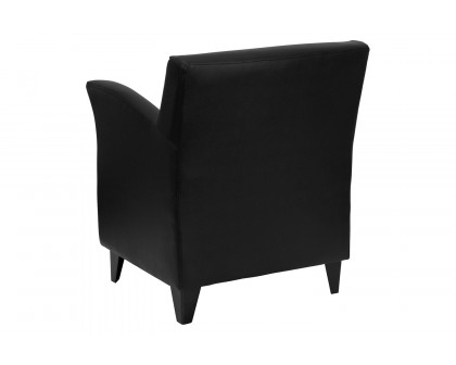 BLNK HERCULES Roman Series LeatherSoft Lounge Chair - Black