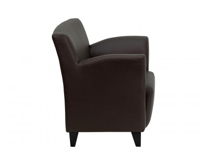 BLNK™ HERCULES Roman Series LeatherSoft Lounge Chair - Brown