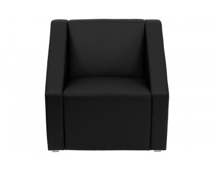 BLNK™ HERCULES Smart Series LeatherSoft Lounge Chair - Black