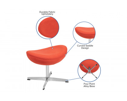 BLNK™ - Rally Fabric Swivel Wing Chair and Ottoman Set