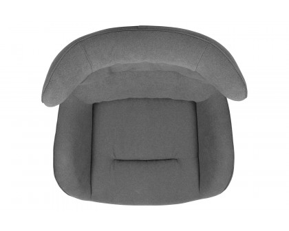 BLNK™ Rally Fabric Swivel Wing Chair - Gray