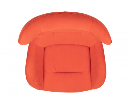 BLNK™ Rally Fabric Swivel Wing Chair - Orange