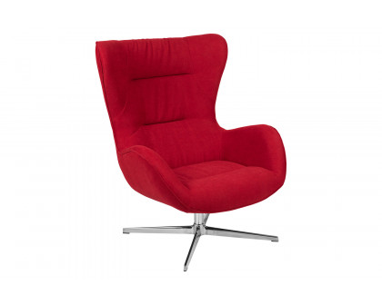 BLNK Rally Fabric Swivel Wing Chair