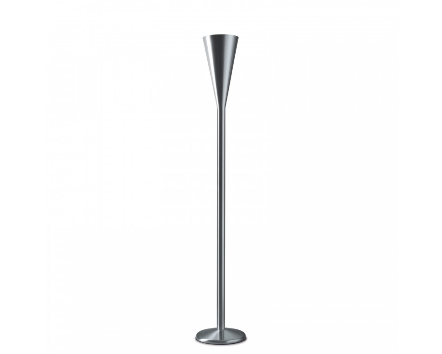 FontanaArte Luminator Floor Lamp - Satin Nickel/Brushed, Metal