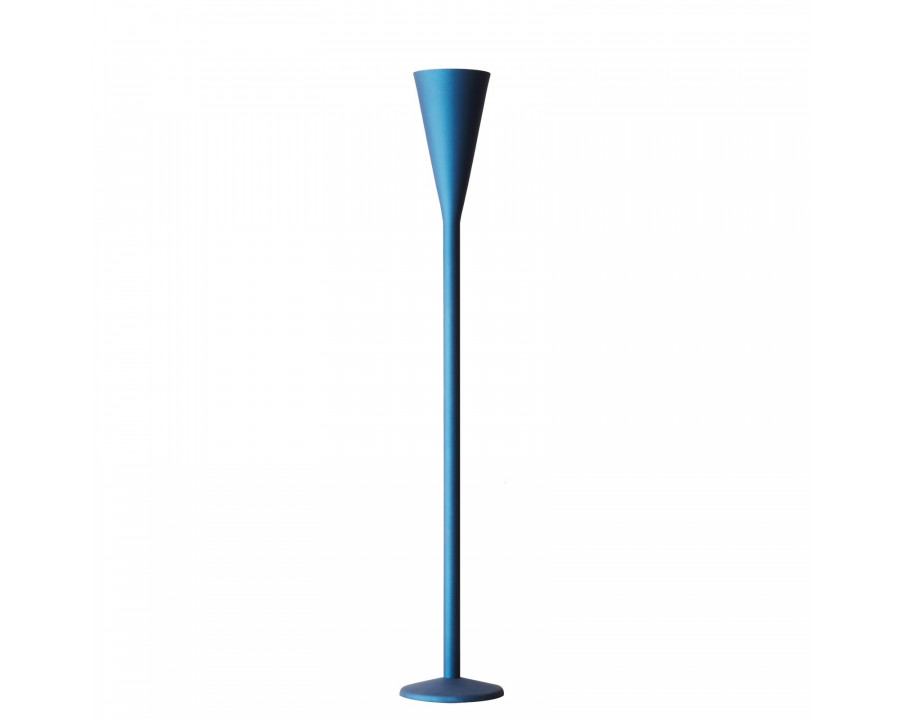 FontanaArte Luminator Floor Lamp - Blue, Painted Metal