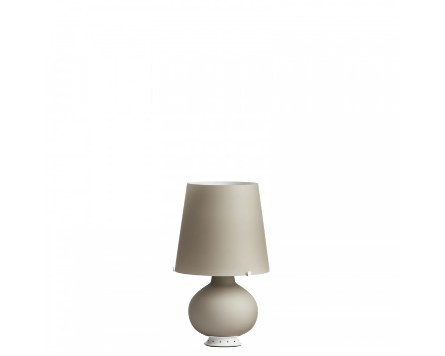 FontanaArte Fontana Small Table Lamp - Light Gray, Painted Glass