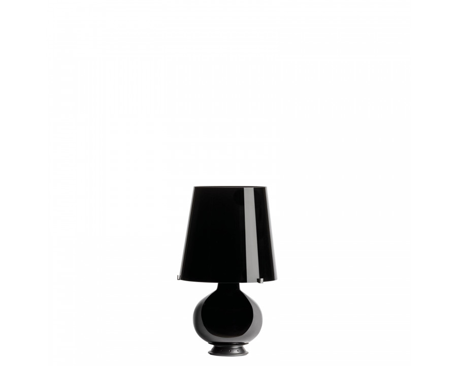 FontanaArte Fontana Small Table Lamp - Black, Painted Glass