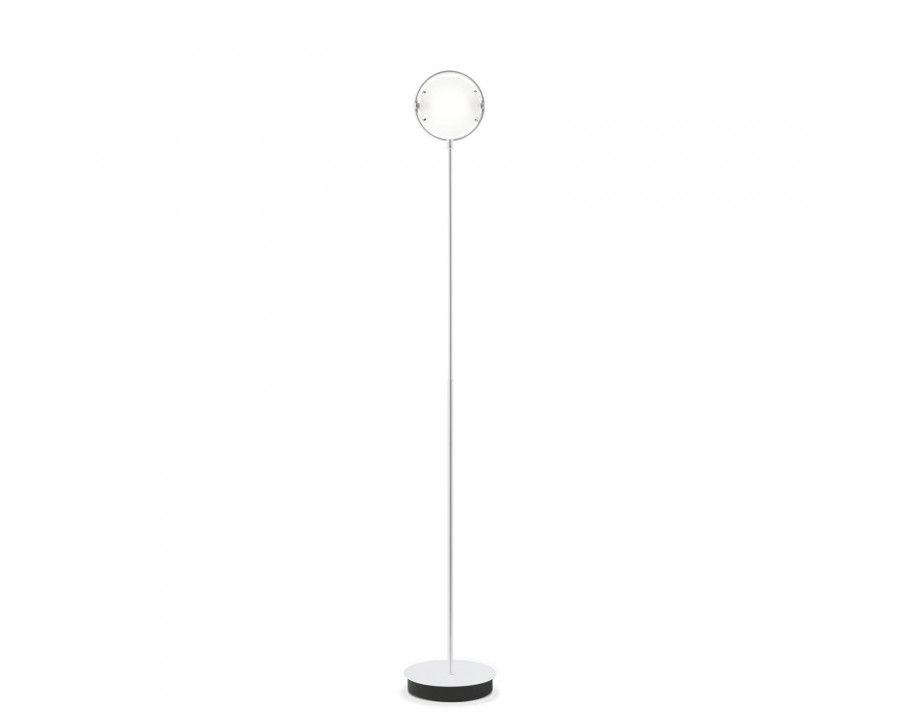 FontanaArte Nobi Medium Floor Lamp - White, Glass/Metal