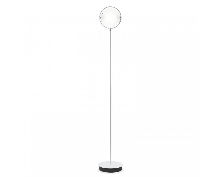 FontanaArte Nobi Large Floor Lamp - White, Glass/Metal