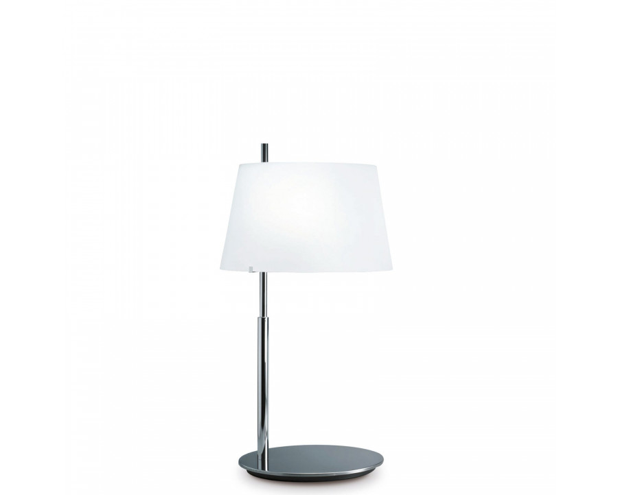 FontanaArte Passion Medium Table Lamp - Chrome, Glass/Metal