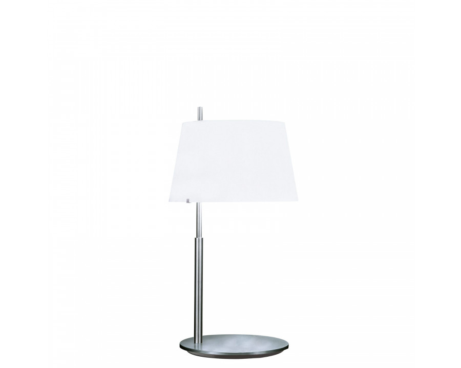 FontanaArte Passion Medium Table Lamp - Nickel-Plated, Glass/Metal