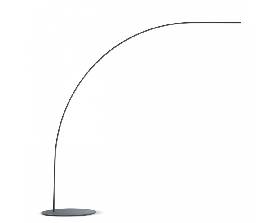 FontanaArte Yumi Floor Lamp - Black, Carbon Fiber