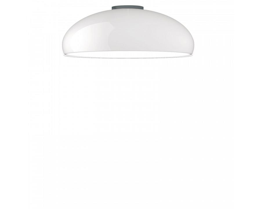 FontanaArte Pangen Medium Ceiling Lamp - White, Polymer/Metal