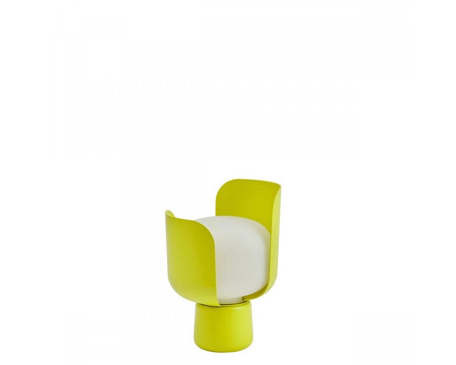 FontanaArte Blom Table Lamp - Yellow, Polymer/Aluminum