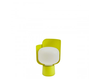 FontanaArte Blom Table Lamp - Yellow, Polymer/Aluminum