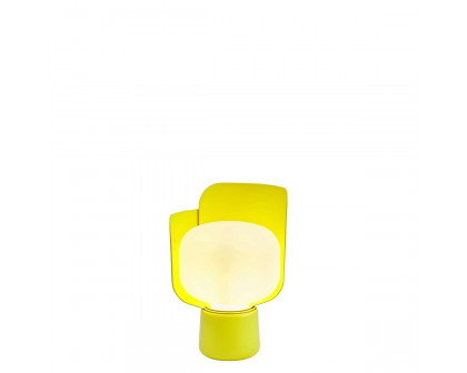 FontanaArte Blom Table Lamp - Yellow, Polymer/Aluminum