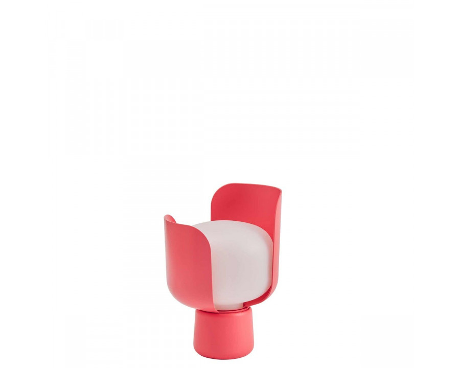 FontanaArte Blom Table Lamp - Pink, Polymer/Aluminum