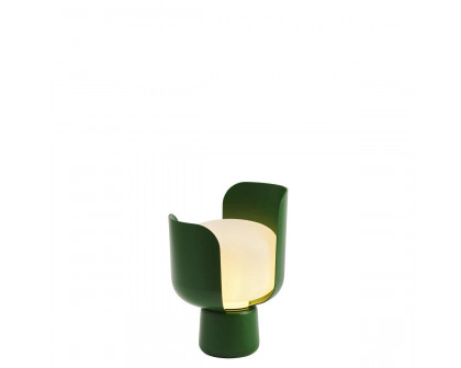 FontanaArte Blom Table Lamp - Green, Polymer/Aluminum