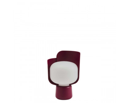 FontanaArte Blom Table Lamp - Purple, Polymer/Aluminum