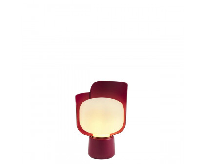 FontanaArte Blom Table Lamp - Purple, Polymer/Aluminum