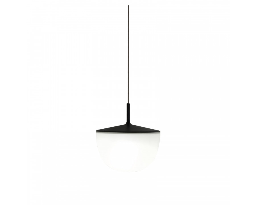 FontanaArte Cheshire Suspension Lamp - Black, Polymer/Metal