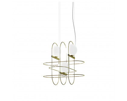 FontanaArte - Setareh Large Straight Diffuser Suspension Lamp