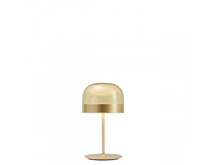 FontanaArte Equatore Small Table Lamp - Matt Gold, Glass/Metal