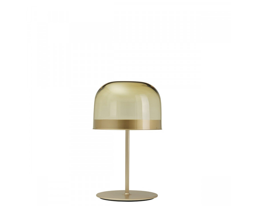 FontanaArte Equatore Medium Table Lamp - Matt Gold, Glass/Metal