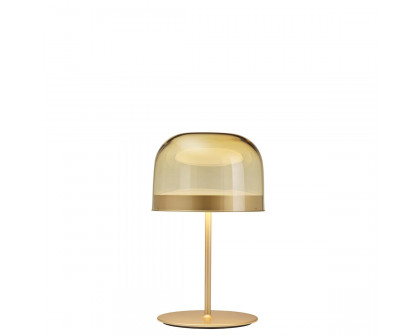 FontanaArte Equatore Medium Table Lamp - Matt Gold, Glass/Metal