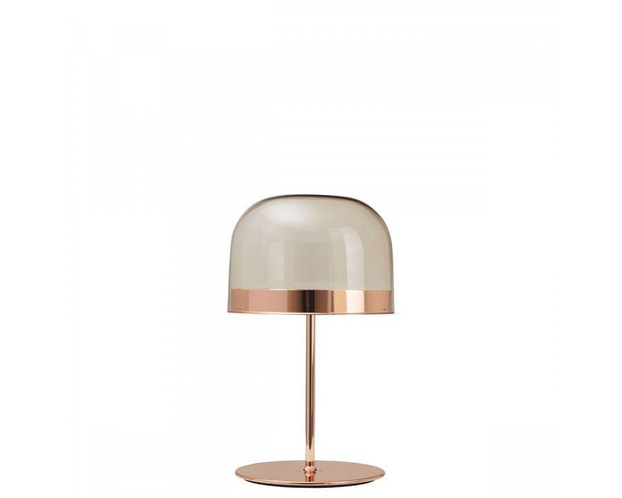 FontanaArte Equatore Medium Table Lamp - Glossy Copper, Glass/Galvanized Metal