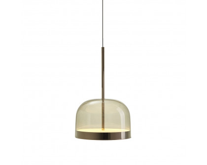 FontanaArte Equatore Small Suspension Lamp - Chrome, Glass/Galvanized Metal