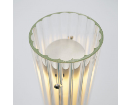 FontanaArte - Lasospesa Table Lamp in Transparent, Glass/Metal