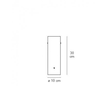 FontanaArte - Lasospesa Table Lamp in Transparent, Glass/Metal