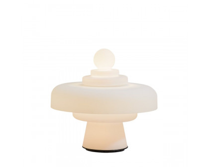 FontanaArte - Regina Floor Lamp in White, Glass