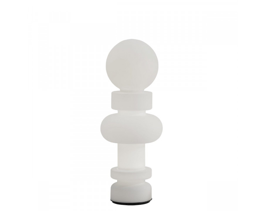 FontanaArte - Re Floor Lamp in White, Glass