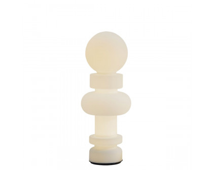 FontanaArte - Re Floor Lamp in White, Glass