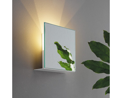 FontanaArte Corrubedo Integrated Led Wall Lamp - Mirror, Glass/Metal