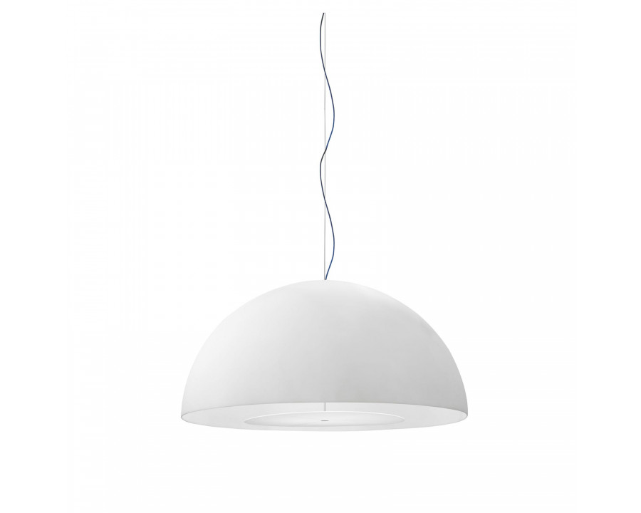 FontanaArte Avico Small Suspension Lamp - White, Polymer/Metal