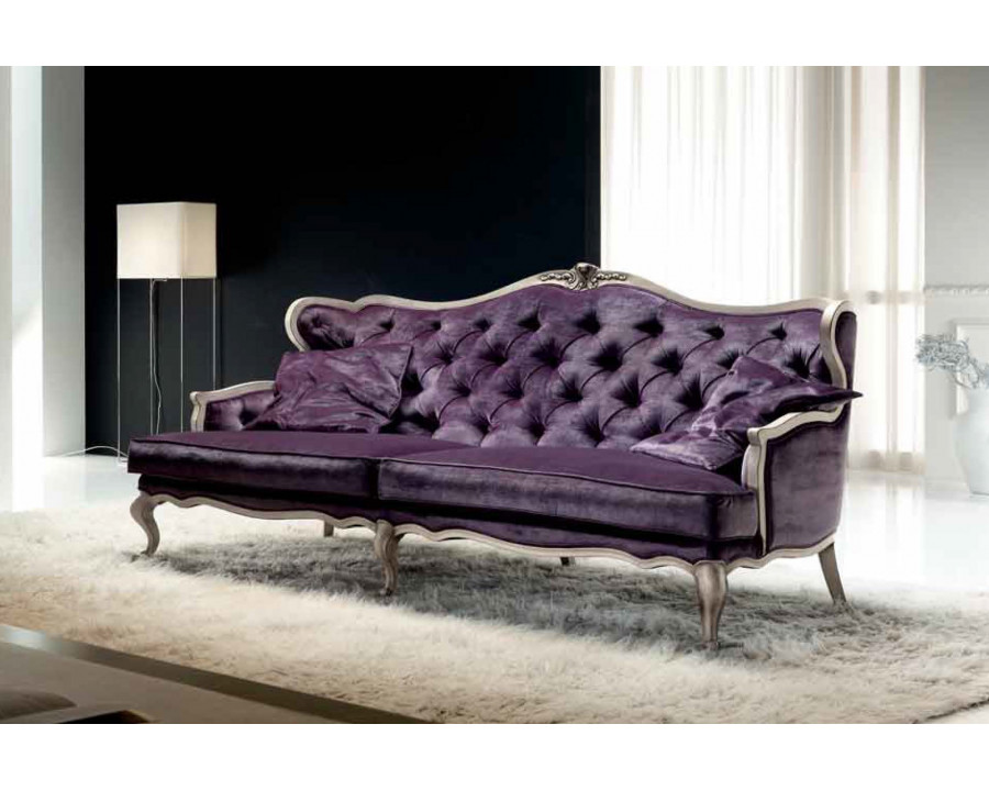 Formerin Avalon Sofa 245 cm Quoted in Fabric - Violet