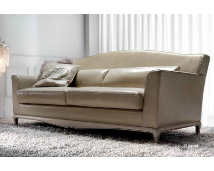 Formerin Gomez Sofa 250 cm Quoted in Leather - Beige