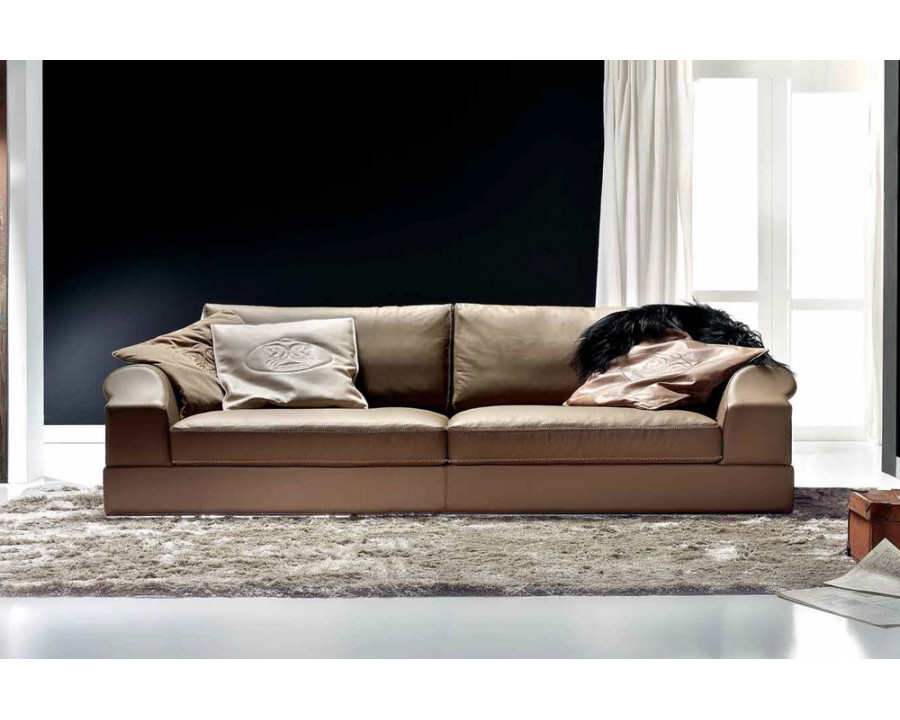 Formerin Dandy Sofa 206 cm Quoted in Leather - Brown