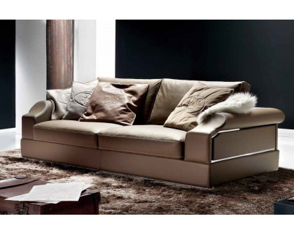 Formerin Dandy Sofa 206 cm Quoted in Leather - Brown